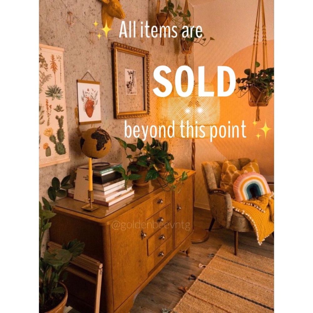 🌿 All Items Are Sold Past This Point! 🌿